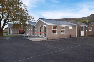 New classroom completed for Powys school.